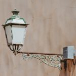 Eenvoudige ronde lineaire wandlamp